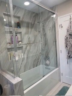 Completed bathroom renovation in San Diego County (project 13)