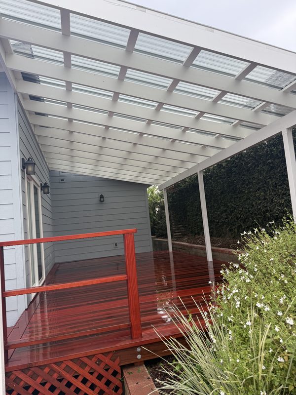 Finished deck build by Moore Quality Builders (project 2)