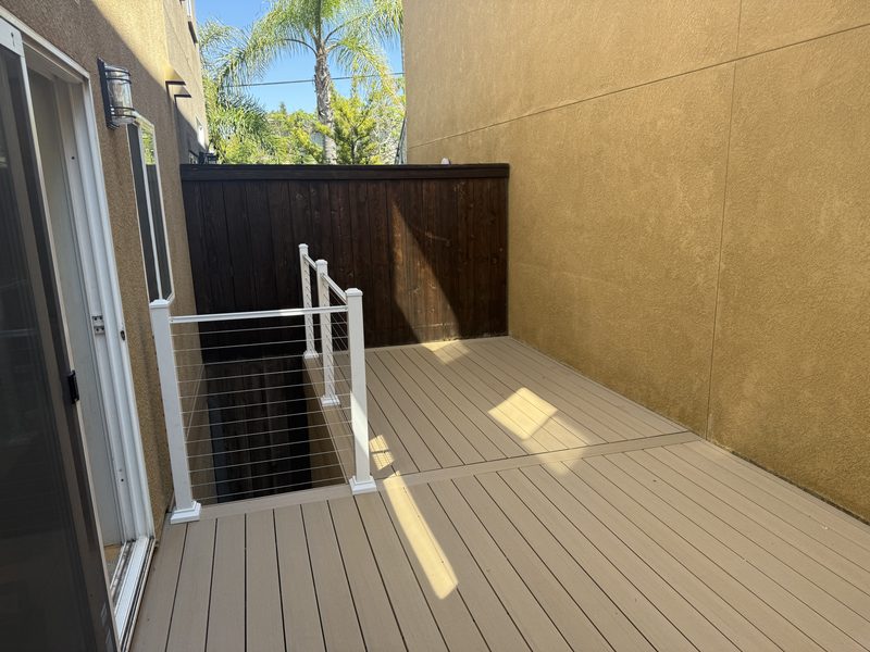 Finished deck build by Moore Quality Builders (project 10)